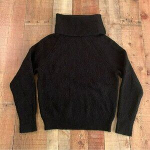 BP womens knit black long sleeve turtle neck sweater -S